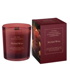 Bartek Candles נר ארומטי עם פתיל עץ