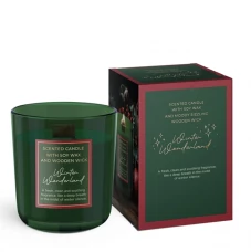 Bartek Candles Свеча ароматическая с деревянным фитилем Winter Wonderland 150гр