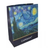 Carmani שקית מתנה - ו. ואן גוך, קפה טרסה בלילה 26x32x12 ס"מ 033-1811