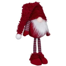 Eurotrading Decorative Gnome Figurine, 38 cm, Red