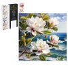 מוזאיקה דיאמנטית " magnolia המפוארת", 30*30 ס"מ
