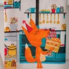 נאטלי סט של מגבות מטבח "שועל שמנת", 60x48 ס"מ