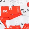 500 קלפי זעם. תוספת. סט אדום