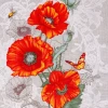נאטלי סט של מגבות מטבח "חמניות", 60x48 ס"מ
