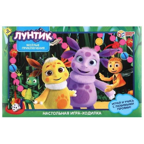 משחק לוח-הליכה «לונטיק. הרפתקאות מצחיקות