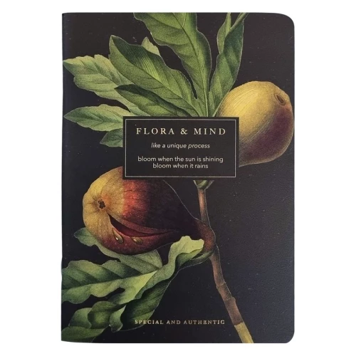 מחברת כללית "Flora" 150x210 מ"מ 40 דף רשת Be Smart