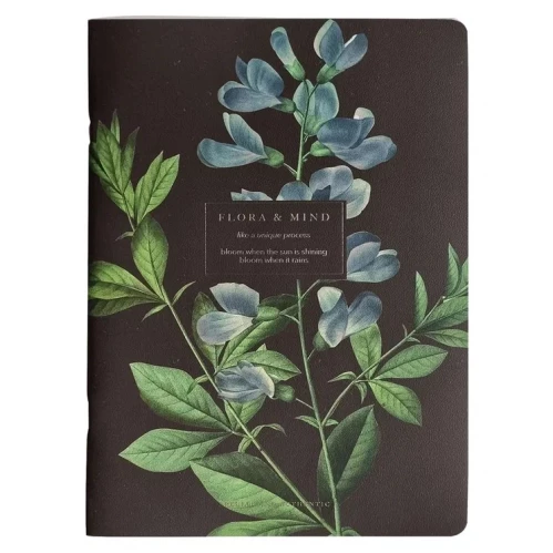 מחברת כללית "Flora" 194x266 מ"מ 40 דף רשת Be Smart