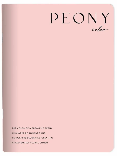 מחברת כללית "Peony" 165x220 מ"מ 48 ד. רשת Be Smart