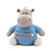 כתום צעצוע רך היפופוטם Be Hippo, 15 ס"מ, אפור