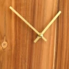 שעון קיר אליפטי 35X4X30 ס"מ, SiL
