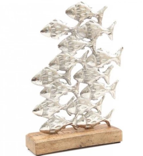 דמות דקורטיבית של דג, 27X19 ס"מ, SiL