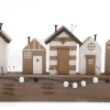 קישוט דקורטיבי לבית, נושא ימי 38.5X5.8X17.2 ס"מ, SiL