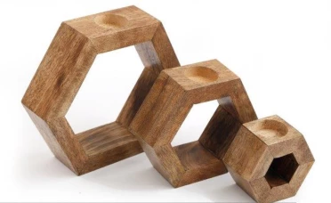 SiL סט נרות עם מחזיקי נרות 20X17.5X5 ס