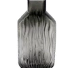  vase  עגולה, שחורה 15X30.5 ס"מ, SiL 