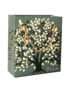 SiL שקית מתנה במגוון, עץ החיים 19X23 ס