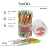 ברונו ויסקונטי עט כדורי «FunClick. Fruit Rain» 0,7 מ"מ, כחול, 3 סוגים