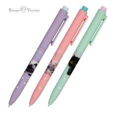 ברונו ויסקונטי עט FunClick. חיים של חתול (3 סוגים), כדורית 0.7 מ