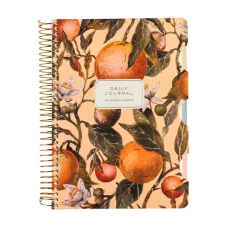 מחברת BrunoVisconti Flora: תפוזים, A5, ‏100 דפים, שורות.