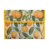 תיקיית מעטפה עם כפתור BrunoVisconti, Flora: לימונים, A4, ‏33×24 ס"מ.