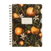 מחברת ספירלה עם חוצצים BrunoVisconti, Flora: תפוזים, A5, ‏120 דפים.