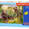 Castorland "Bitvat Dinosarov", 180 elemenot