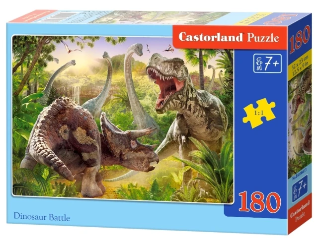 Castorland "Bitvat Dinosarov", 180 elemenot