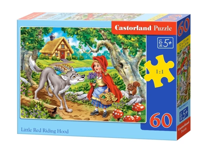 Castorland "קאפקייק אדום", 60 אלמנטים