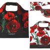 תיק קיפול סיפור פרחוני, «פרגים» 40x70 ס"מ קרמני