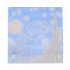 Carmani צלחת לספל "ו. ואן גוך. לילה כוכבי", 10.5x10.5 ס"מ