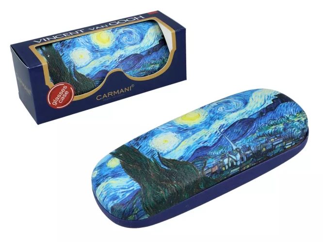 מארז למשקפיים ו. ואן גוך. ליל כוכבים, 16x6.5 ס"מ Carmani