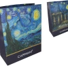 Carmani שקית מתנה - ו. ואן גוך, קפה טרסה בלילה 26x32x12 ס"מ 033-1811
