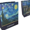 Carmani שקית מתנה - ו. ואן גוך, קפה טרסה בלילה 40x30x15 ס"מ 033-1821