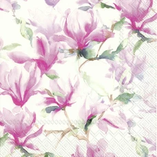 IHR מפיות שולחן MAGNOLIA POESIE לבן