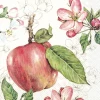 IHR מפיות נייר "תפוח", 25x25 ס"מ, לבנות