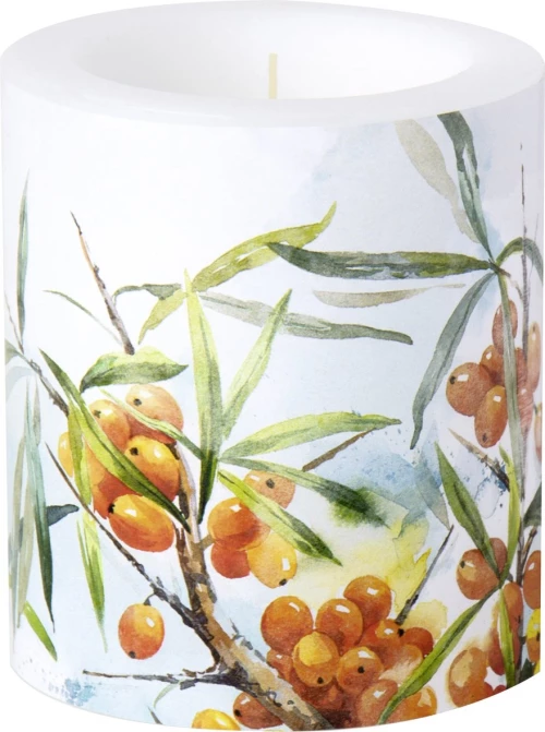 IHR נר פרפין אשכולית, 9x10.5 ס"מ, CKM 906700
