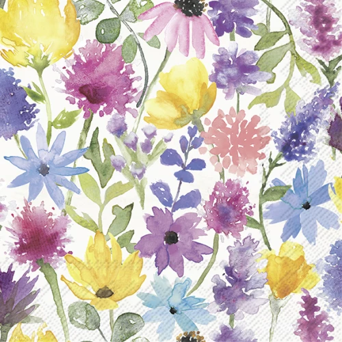 IHR מפיות שולחן SUMMER FLORAL קרם