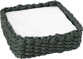 IHR מחזיק מפיות ארוג, 19x19x6.5 ס