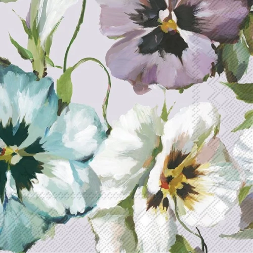 IHR מפיות נייר "עיני אניה", 25x25 ס"מ, סגולות