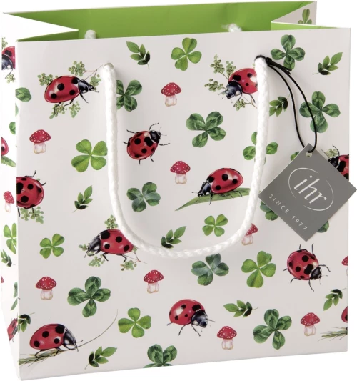 IHR שקית מתנה לUCKY LADYBUGS, 18x9.5x18 ס"מ, TKK1037200