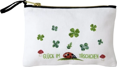 IHR תיק עם רוכסן לUCKY LADYBUGS, 17x10.5 ס