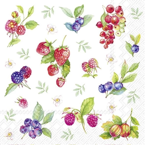 IHR מפיות שולחן פירות קיץ, 33x33 ס"מ, L1037500