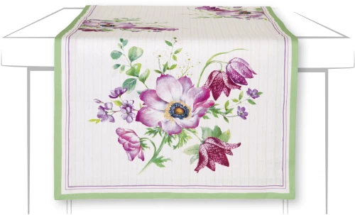 רצועת שולחן "לחש האביב", 45x150 ס"מ.