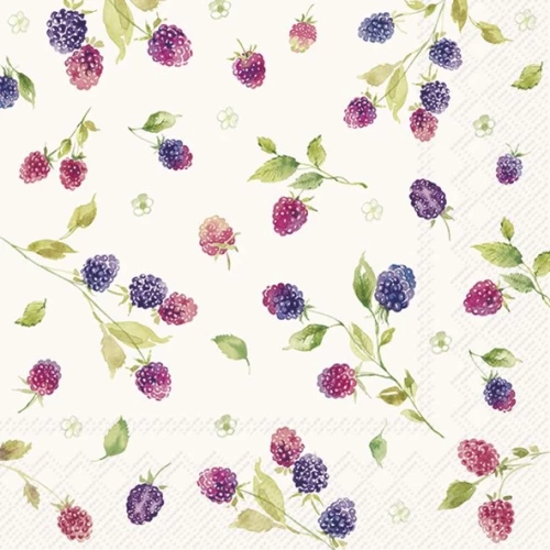מגבות נייר (קוקטייל) "Berrylicious", 25x25