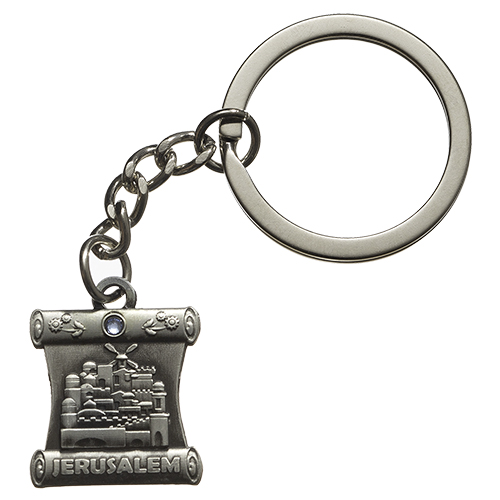 ART Judaica מפתח ברזל מגנטי "ירושלים", 5 ס"מ.