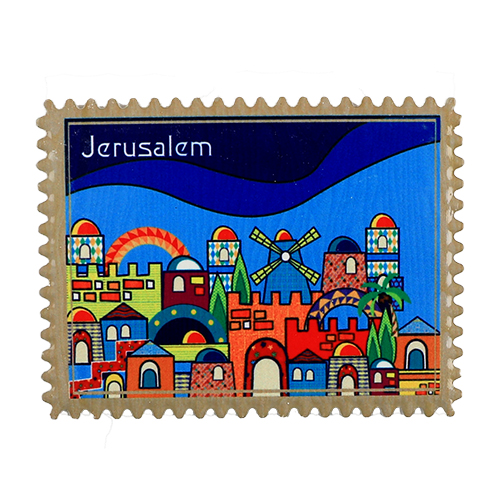 ART Judaica מגנט ירושלים, 8 ס"מ.