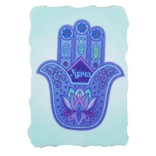 ART Judaica מגנט חמסה לוטוס, 8 ס