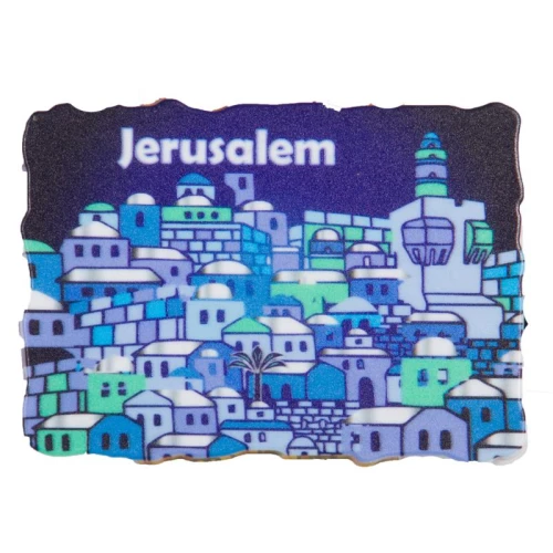 ART Judaica מגנט ירושלים, 6 ס"מ.