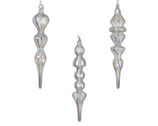 קאימינגק קישוט עץ חג המולד קרחון, 18x4 ס