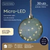 קאימינגק קישוט תלוי כדור LED 14 ס"מ, ירוק