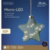 קאימינגק קישוט תלוי כוכב LED, 20 ס"מ, ירוק